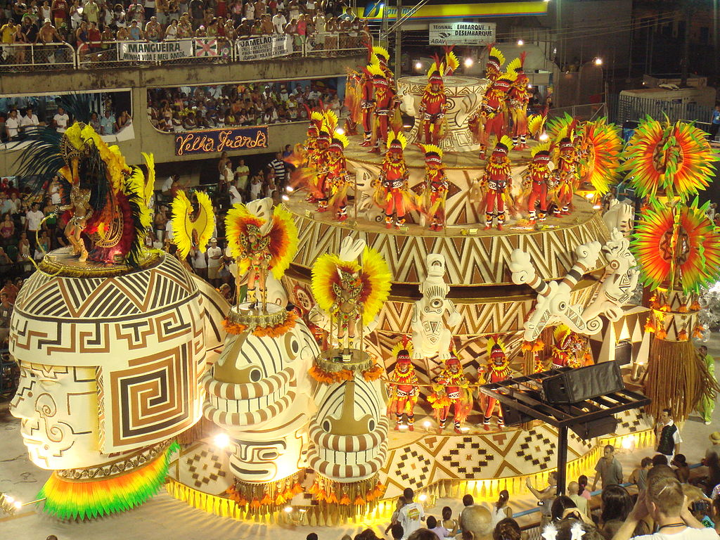 Karneval v Riu de Janeiru - Brazilija