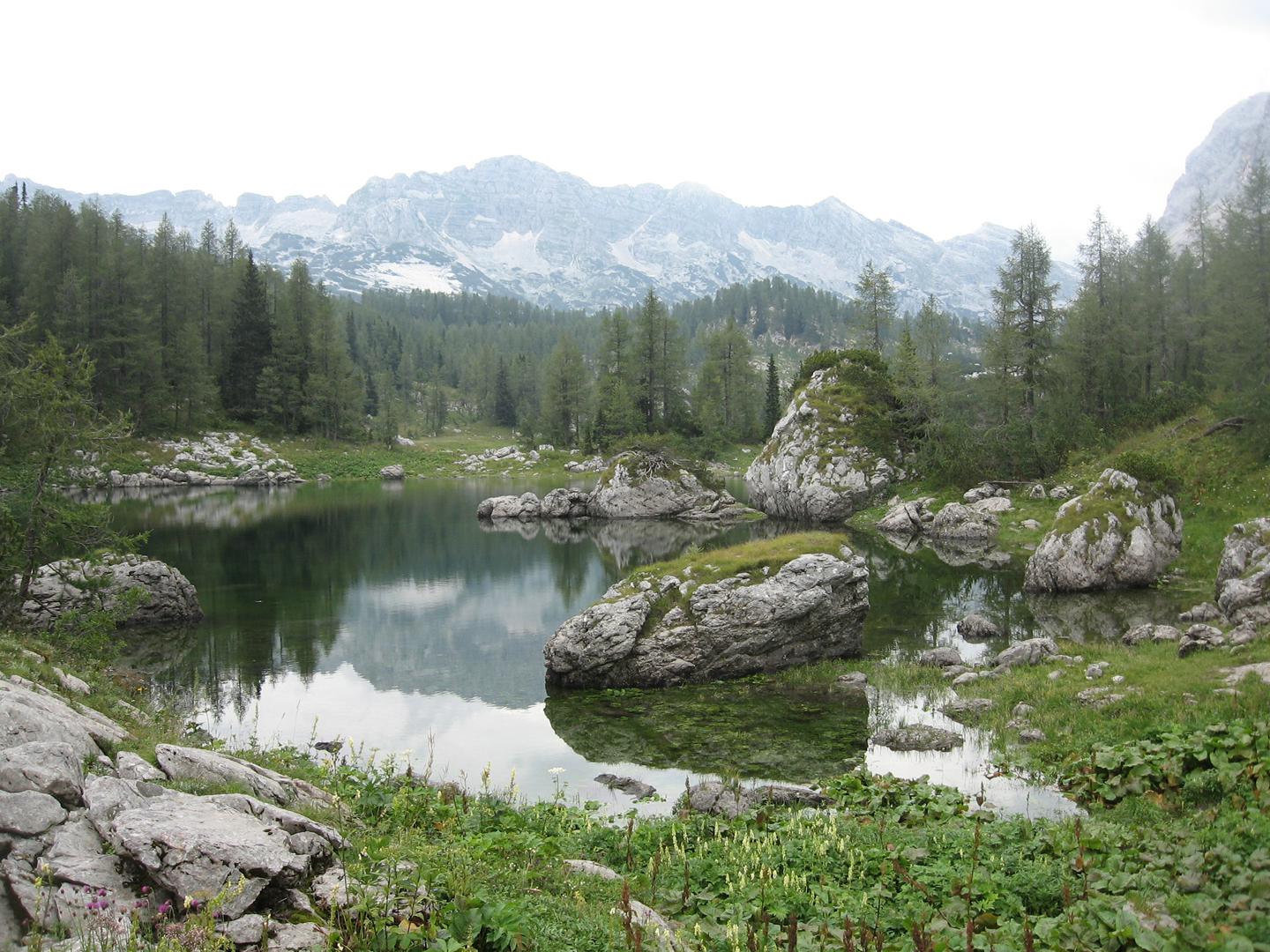Dolina Triglavskih jezer - Dvojno jezero